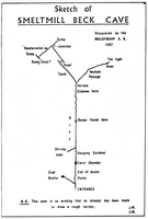 LUCC J6 Smeltmill Beck Cave - Sketch